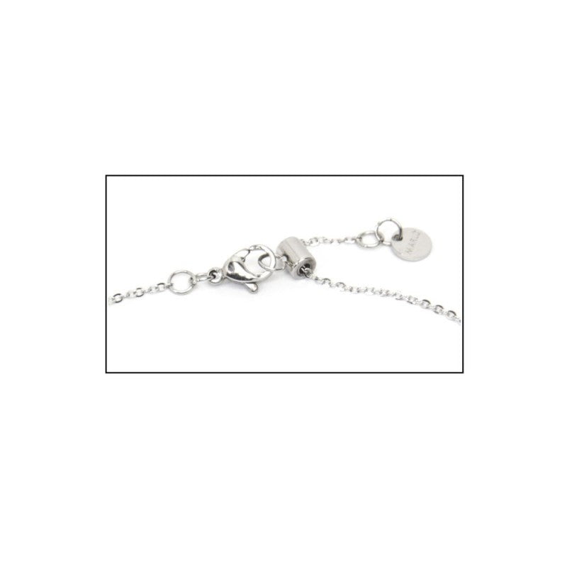 Collana con acrilico e madreperla