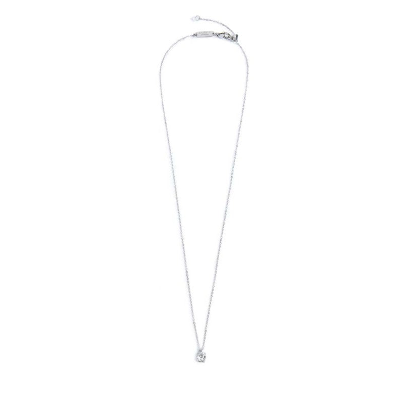 Collana catena cutting cross zircone centrale 5,25mm