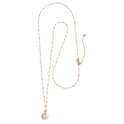 Collana chiama angeli con perle e sfere