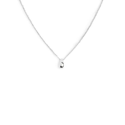 Collana con centrale a forma di goccia