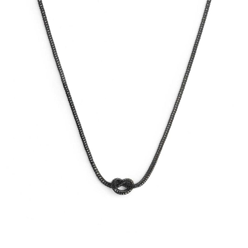 Collana con nodo catena knoted