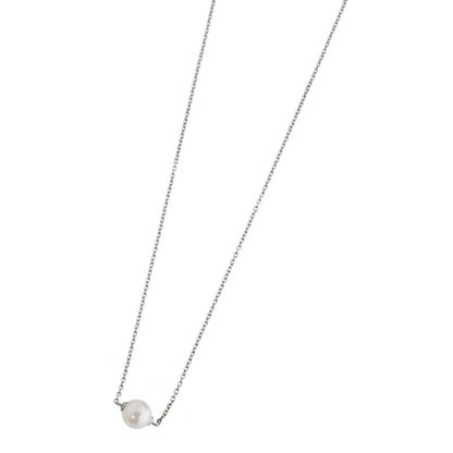 Collana con perla passante
