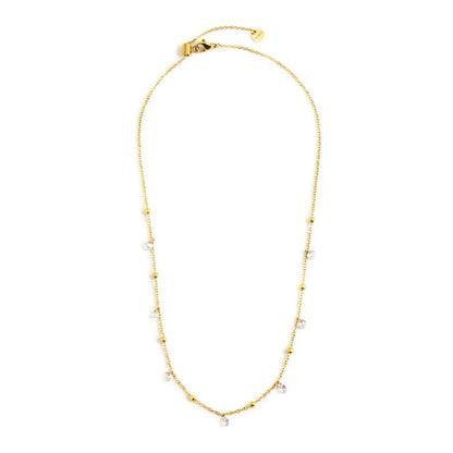 Collana con zirconi e sfere