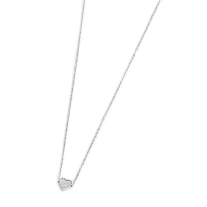 Collana cuore madreperla