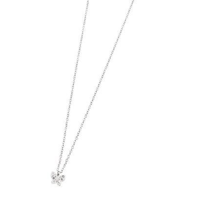 Collana farfalla con cristalli