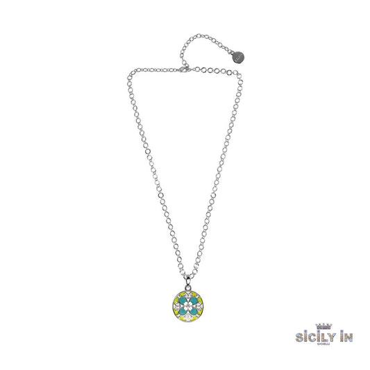 COLLANA IN METALLO ANALLERGICO CON 1 CHARM