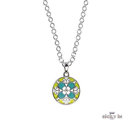 COLLANA IN METALLO ANALLERGICO CON 1 CHARM
