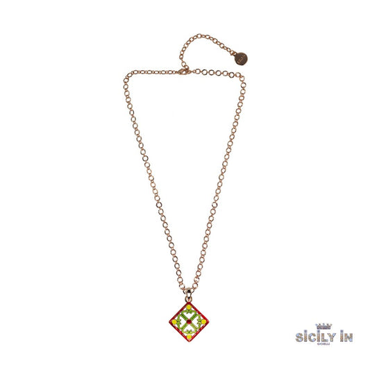 COLLANA IN METALLO ANALLERGICO CON 1 CHARM