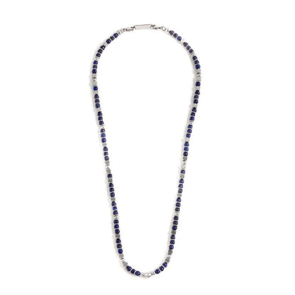 Collana lapis blu ed ematite