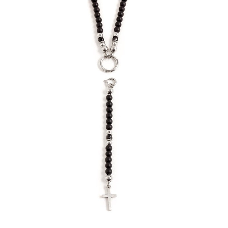 Collana onice nera