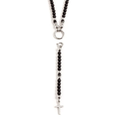 Collana onice nera