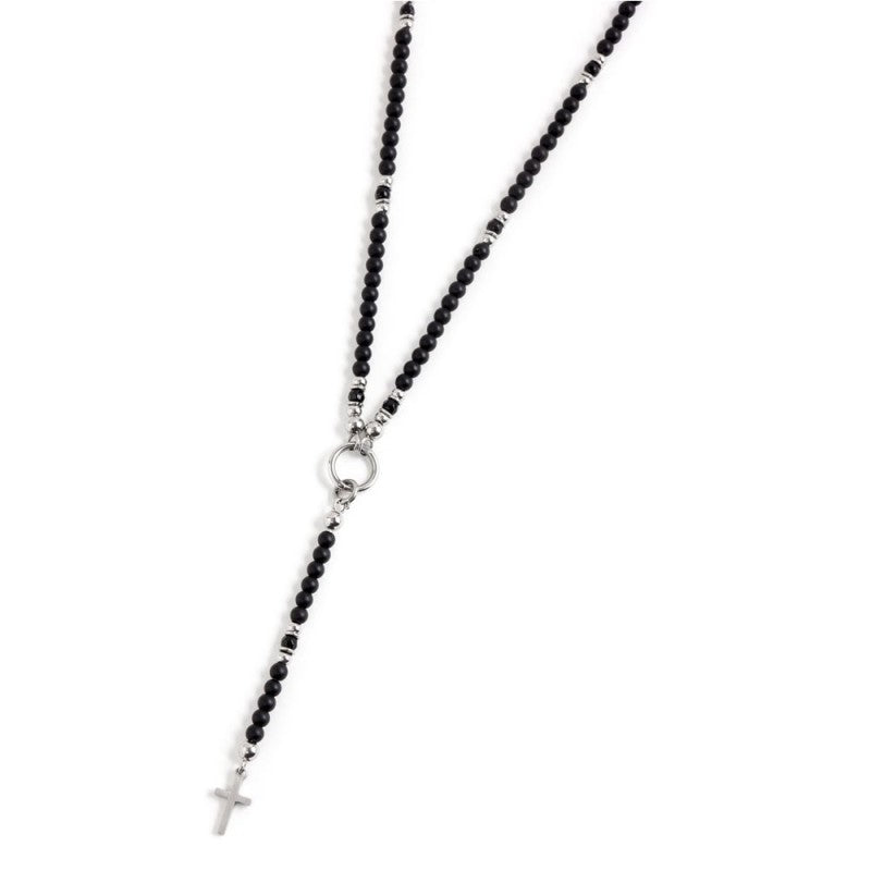 Collana onice nera