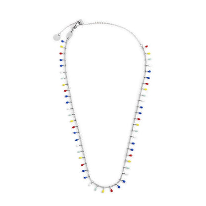 Collana pendenti smaltati