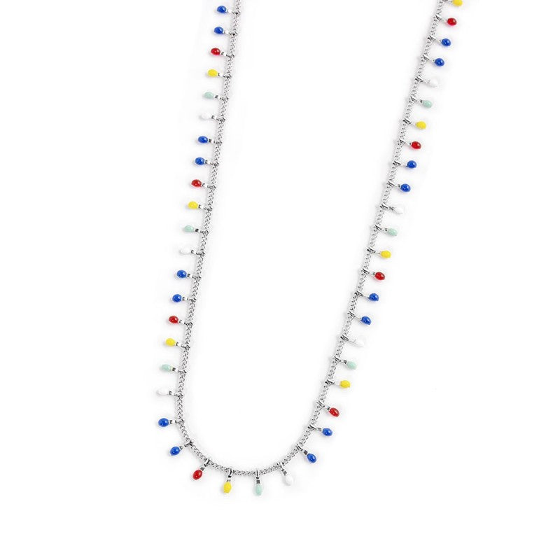 Collana pendenti smaltati