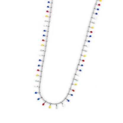 Collana pendenti smaltati