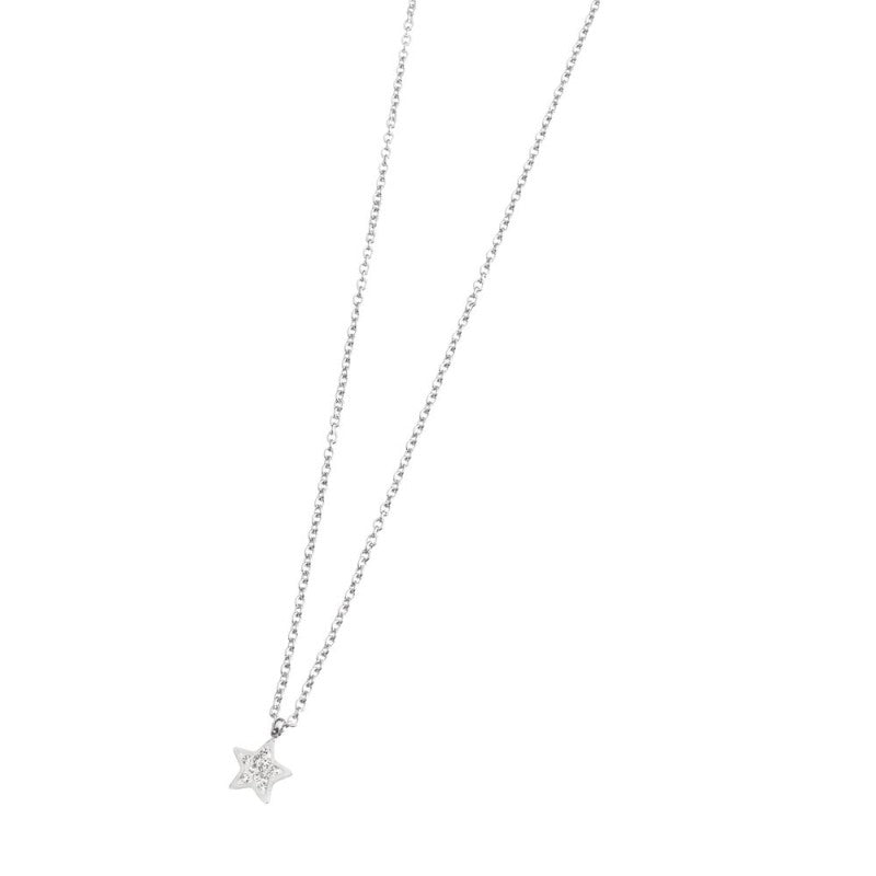 Collana stella con cristalli