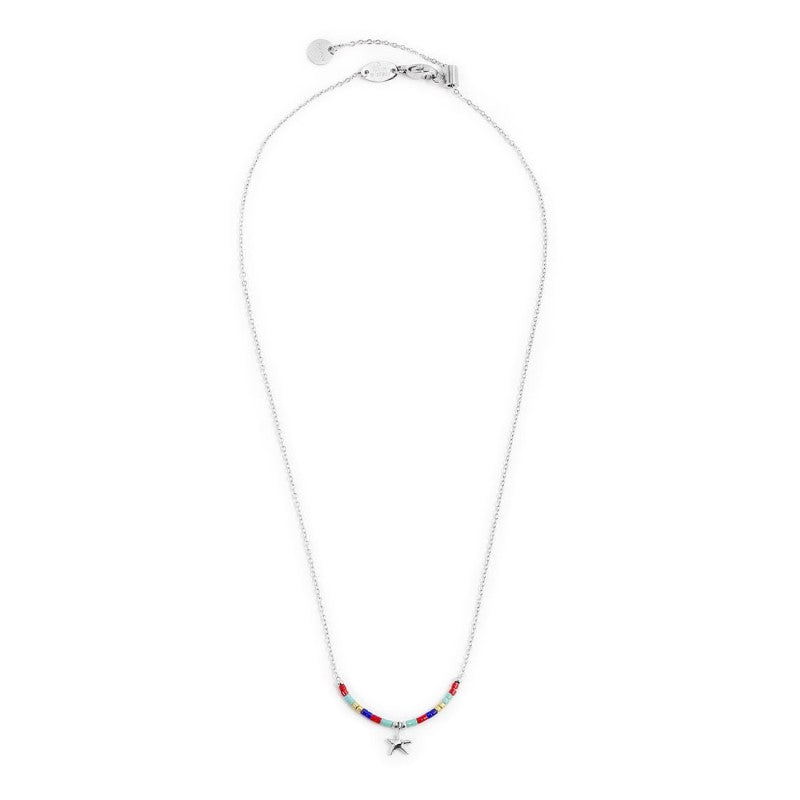 Collana stella marina e miyuki