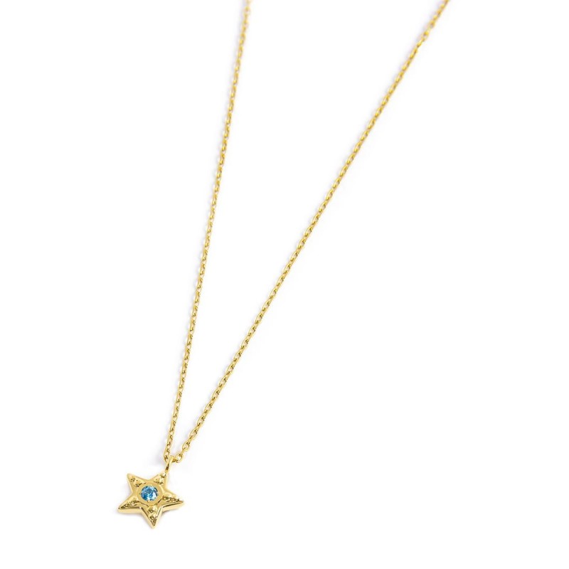 Collana stella pendente