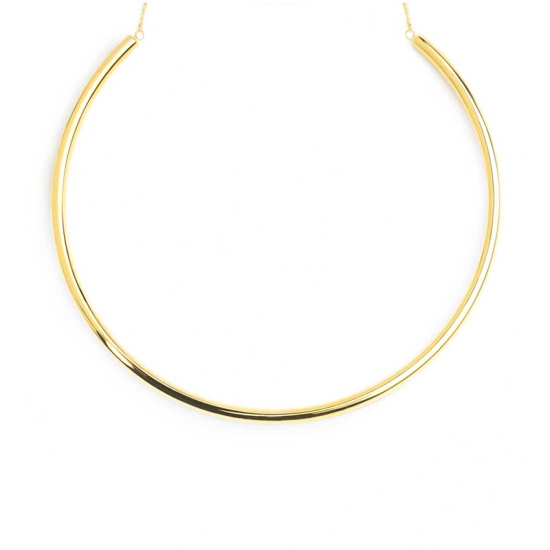 Collana tubolare a sezione tonda