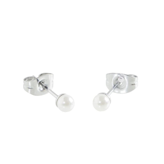 Orecchini a lobo sfera 4mm