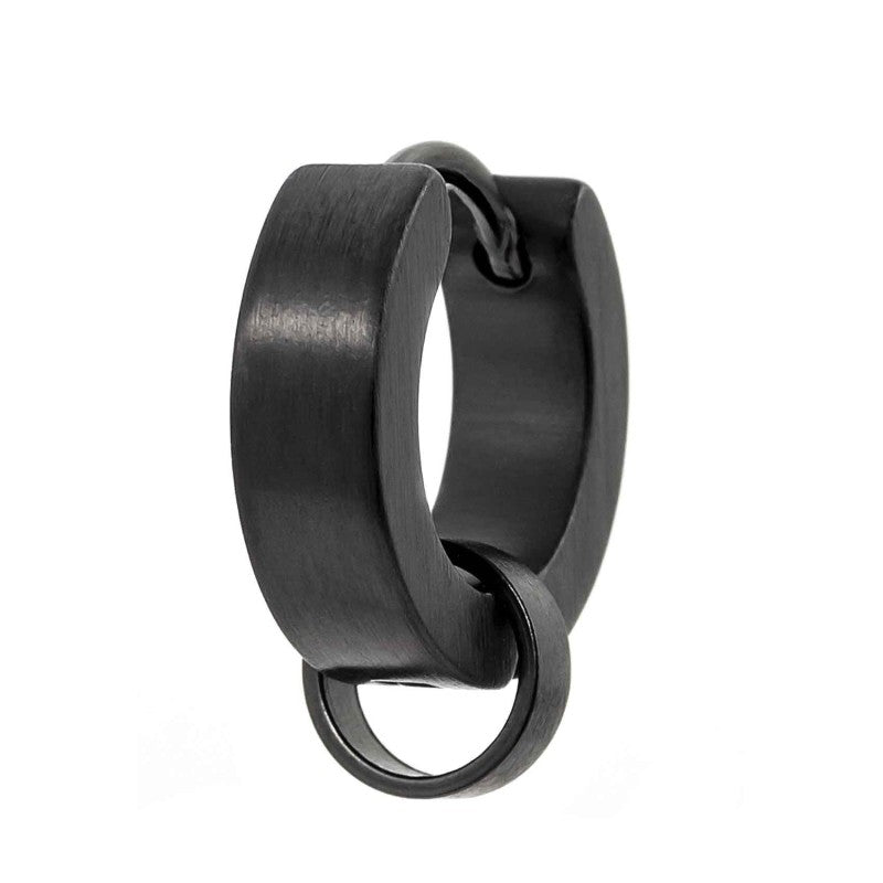 Orecchino a cerchio 14mm con anello per charm