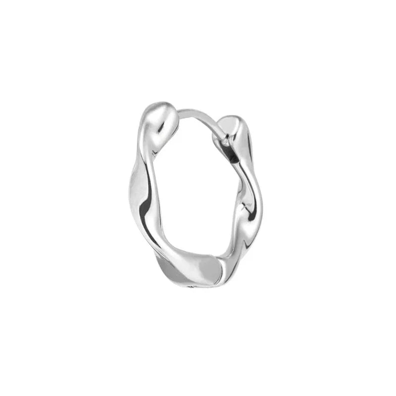 Orecchino a cerchio ritorto 1,9cm